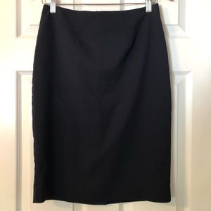 Women’s navy blue pencil skirt